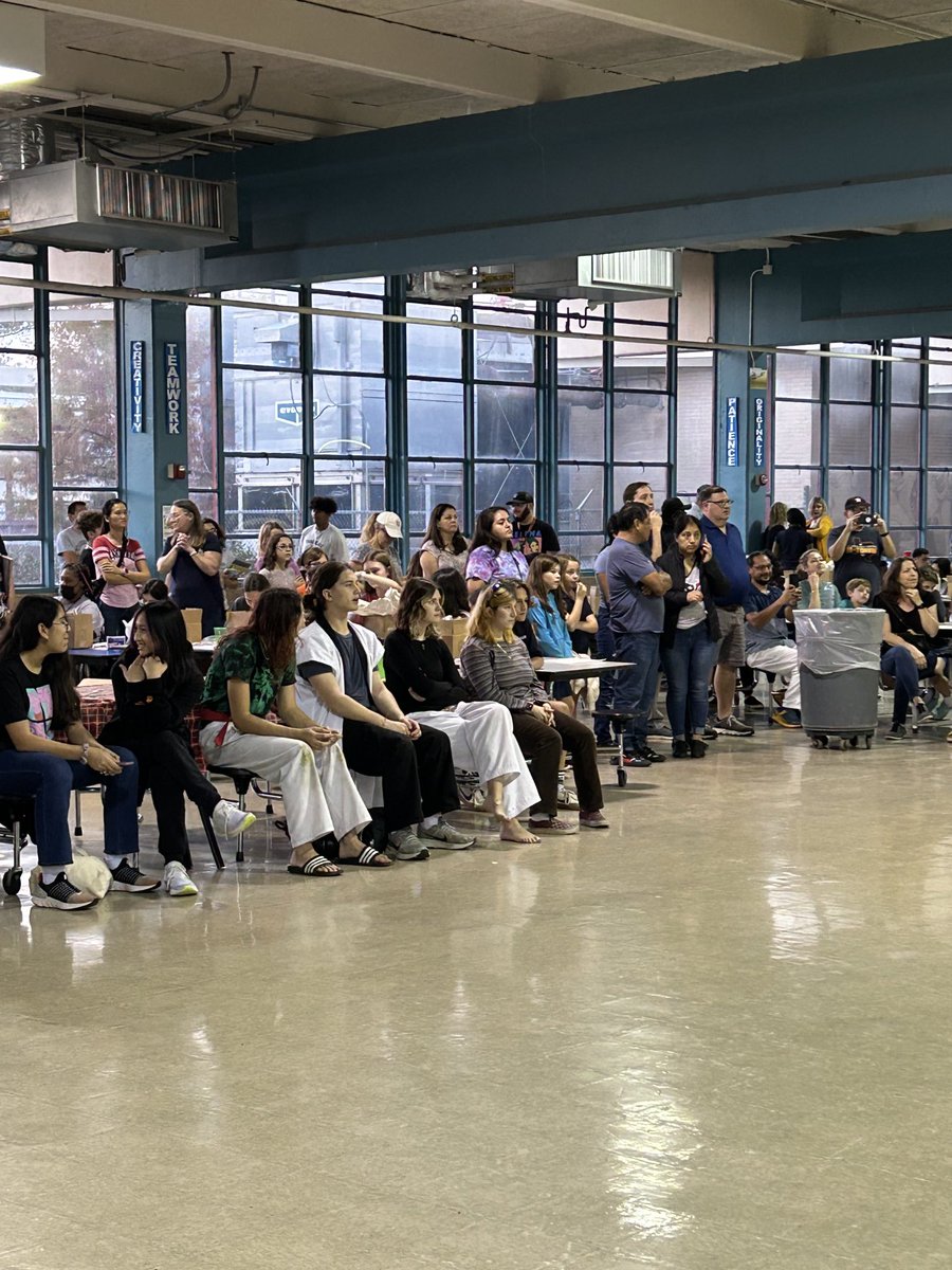 Panther_Proud's tweet photo. Frank Black ELA/SS night performances by Karate and LCDC #EveryKidEveryDay #CatsInAction @PaulaHisd @CMtzHTX @denisewatts75 @HISDSupe @HoustonISD https://t.co/4WfrJOnh4R
