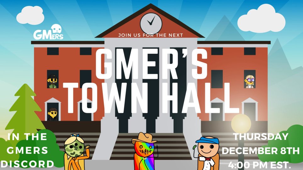 GMersNFT's tweet image. GMers Town Hall

4 PM EST (9 PM UTC)

Holders only.

Be there. (It's going to be dope)

discord.gg/gmersnft