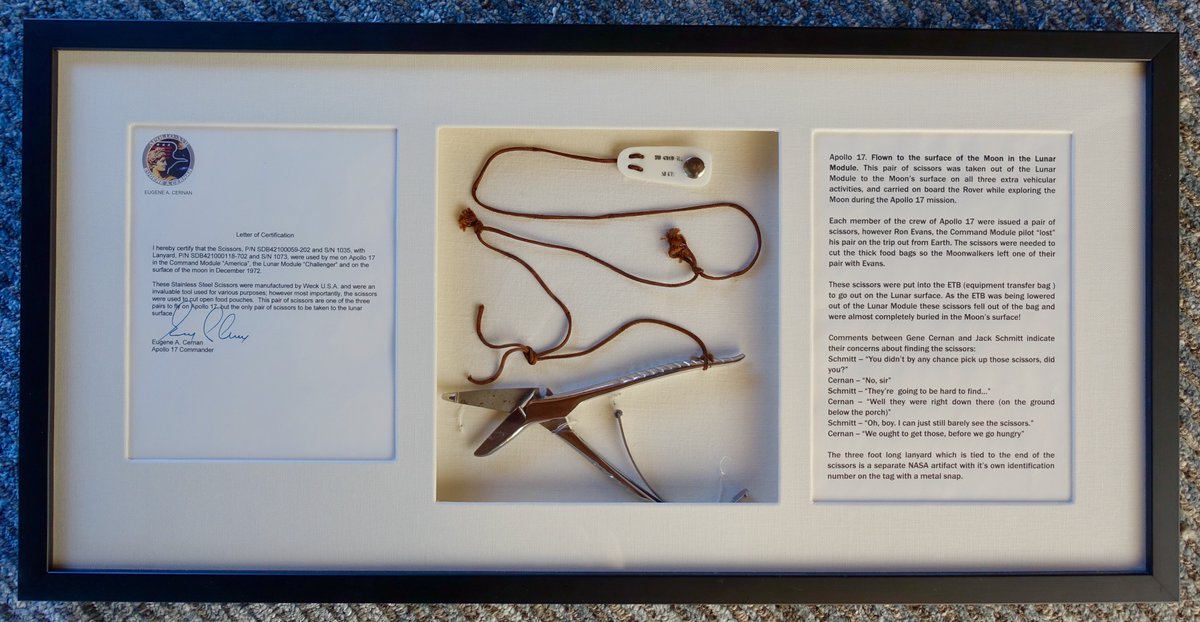 FutureJurvetson's tweet photo. 50 years ago today, Apollo 17 launched, the last of that era of human exploration.
And today, Apollo’s twin sister Artemis is returning from her first voyage to the moon. 🚀

Here are eight of our Apollo 17 LM artifacts brought back from the lunar surface: https://t.co/a24qJsPuVW https://t.co/YjWIZxyypC