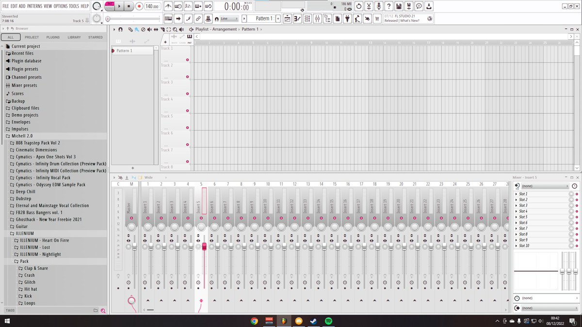 StevenTedOff's tweet image. FL Studio 21... Pas mal Pas mal 🤔