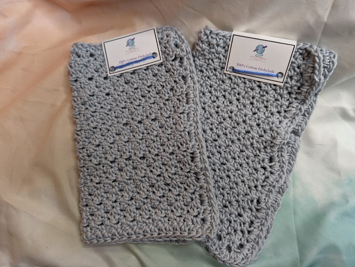 HookingHijinks's tweet photo. I have a free resource on my website! There are blank tags and ones with little icons for dishcloths! They're great for vendor shows or just to tell people how to care for them. You can find them on https://t.co/WXNklB2SVP

#freebie #crochet #knit #yarncrafts #fiberarts https://t.co/NpGLHJp1ml