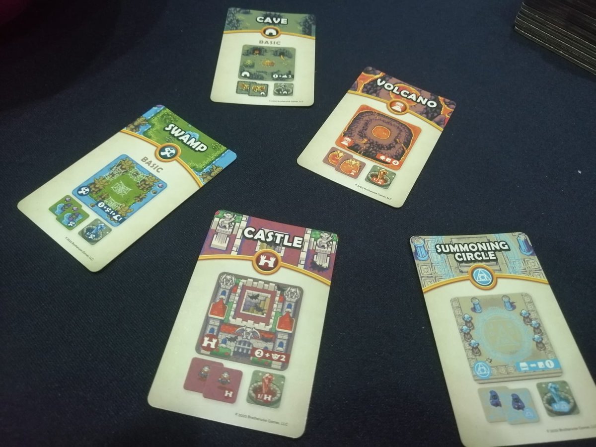 JuegaEnLaCueva's tweet photo. Intercambiamos nuestro chip a los 16 bits y sacamos #Overboss. Ya tenía rato que no salía nuestro juego pixelado favorito
#JuegaEnLaCueva #LaCuevaDeLosJuegos #GameNight #NocheDeJuegos #ABossMonsterAdventure #PixelArt #16Bit #Retro #TileDrafting #SetCollection @bwisegames https://t.co/BjFlSwycuM