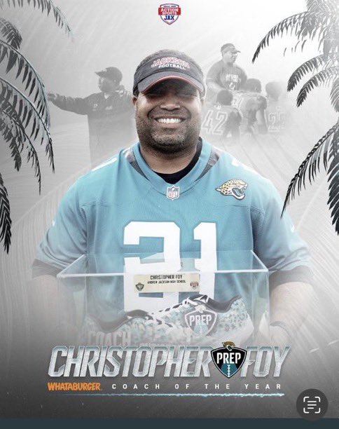 THANK YOU TIGER NATION!:
From the Foy Family, the success from the past 3 years would have been impossible without your love and support. As I step down as the Head Football Coach at Andrew Jackson, I’m humbled by the progress WE have made on MainSt. We sincerely say Thank You.