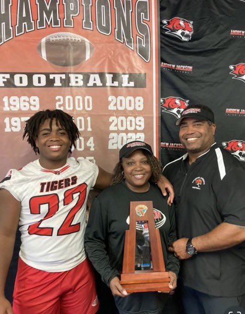 Andrew Jackson Football tweet media