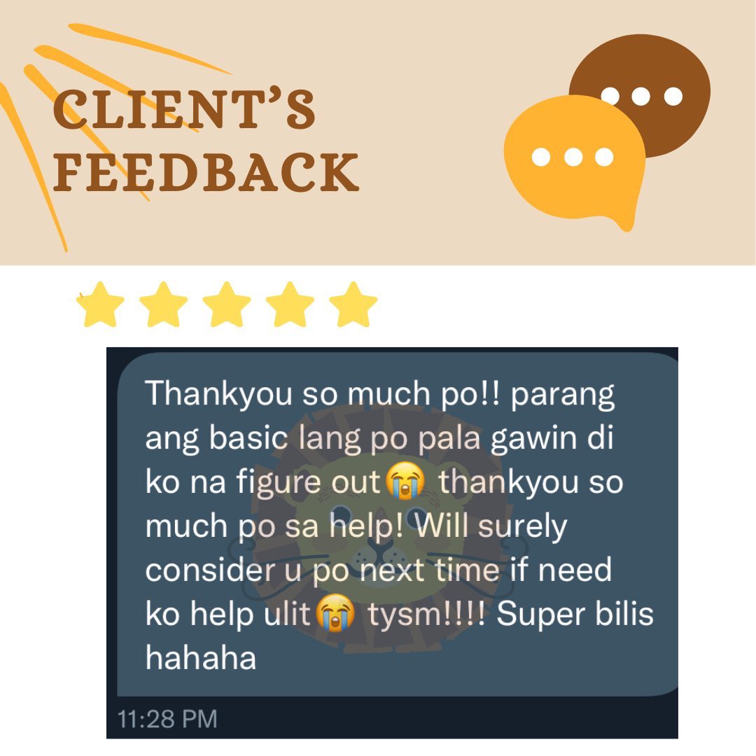 Feedback thread! 
Arki commissioner here! Pagawa na po kayo! Affordable yet high quality output 😊
📌Floor Plans
📌Autocad
📌Sketchup
📌Structural Plans
📌3D Perspectives
📌 Isometric Layouts
📌 Lumion/Enscape
📌 Manual/ Digital Plates
📌 lf arki commissioner, acad helper