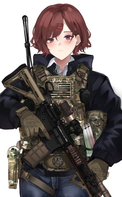 「M4カービン ショートヘア」のTwitter画像/イラスト(人気順)