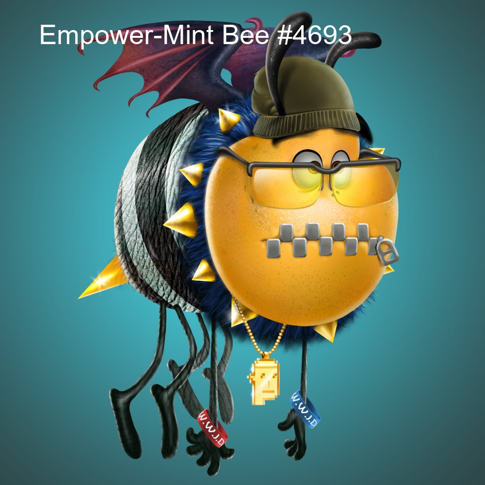 🐝SBU Bee #4692 (Rarity Rank #5810)
🔥Has resold today for:🔥
➡️0.875 #ETH⬅️
💎($1,078.31 USD)
#NFTs #NFTCommmunity
Get a DAO Membership Bee for yourself at:
opensea.io/collection/soc…