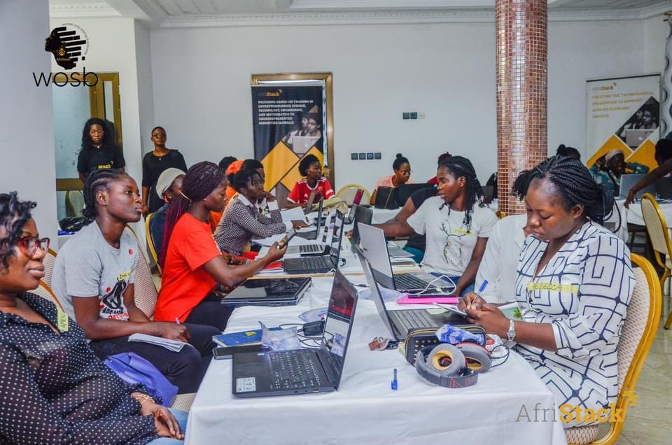 afristack's tweet photo. AfriStack Women Only Startup Bootcamp officially kicked off today in Lomé to transform the entrepreneurial potential of women.

#AfriStack #team228 #TgTech #InnovTogo #stem #Tech #Startup #entrepreneur #business #wosb2022 https://t.co/4dNIl4lBb2