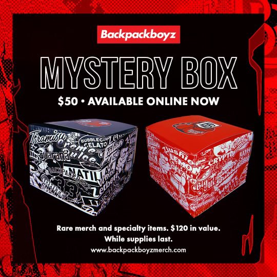 AZMEDREV's tweet photo. THE BACKPACK BOYZ MYSTERY BOX
$50.00 | @backpackboyzclb
https://t.co/rYoBmkRT36 #backpackboyzclub #cannabisculture #mysterybox #BPBC https://t.co/XXv0twlKHo