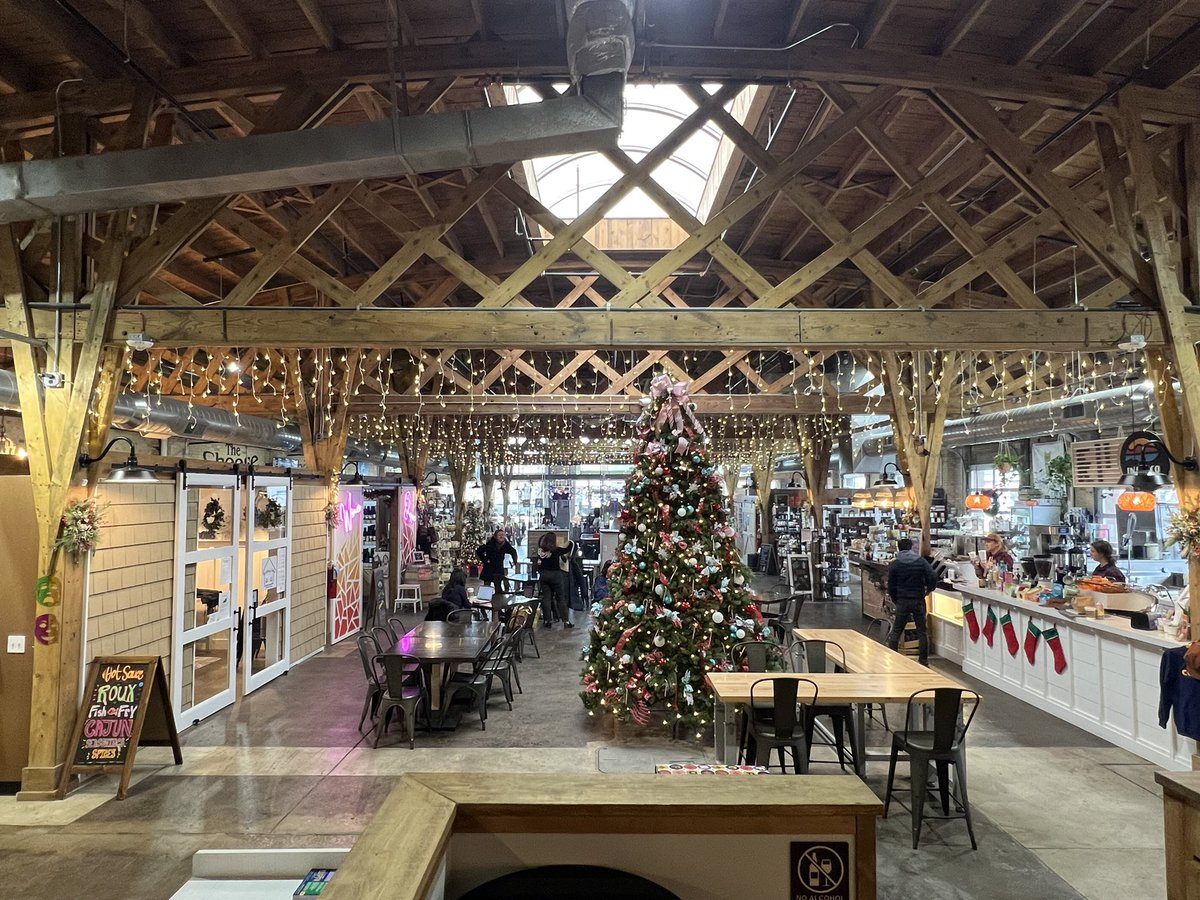 Big #foodhalls and markets like <a href="/dtmarketgr/">Grand Rapids Downtown Market</a> and <a href="/WestSideMarket/">West Side Market</a> are the best, no doubt. They are darn hard to replicate however. The #market in #downtown #stjoemi is a great example of a modestly-sized market that could be replicated almost anywhere.
