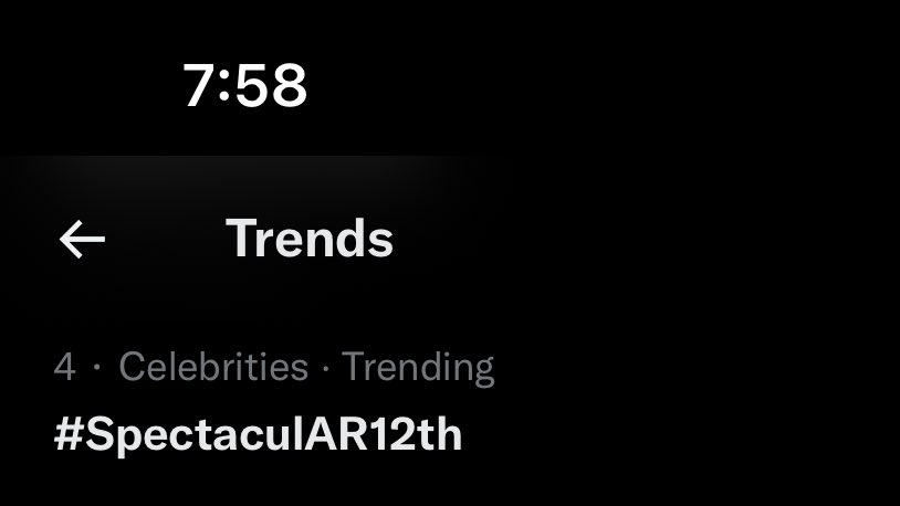Our special hashtag for our dear ALDEN RICHARDS is now trending at NUMBER 4!

Let’s keep our fresh tweets coming, ATeam!

<a href="/aldenrichards02/">Alden Richards</a> 
#SpectaculAR12th
#ALDENRichards 
ALDENx12th HappyAnniv