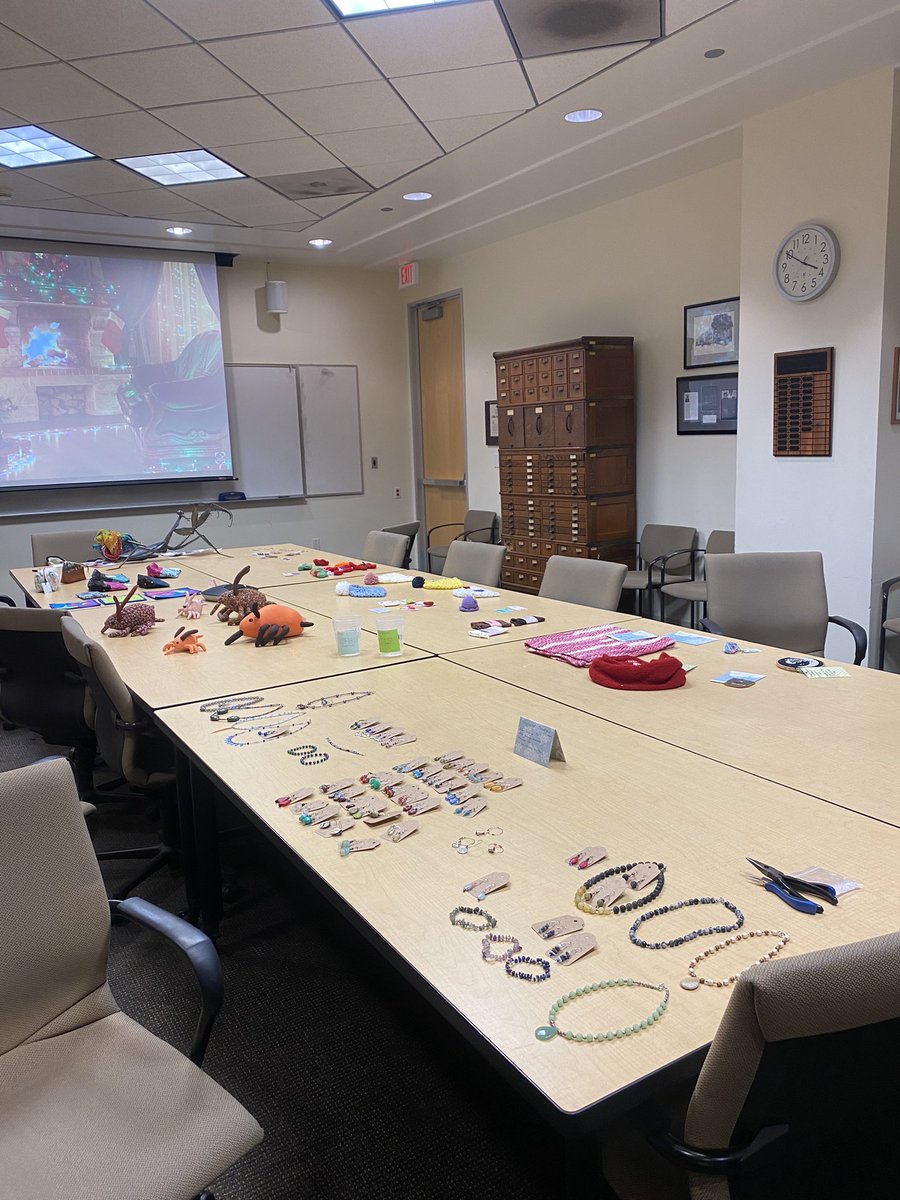 The Entomology department hosted their first craft “de-stash” event today! All proceeds from this fundraising event will be donated to the Advancing Inclusivity in Entomology Scholarship. 

If you’d like to support this fund, donate here: tinyurl.com/vy7nb86e