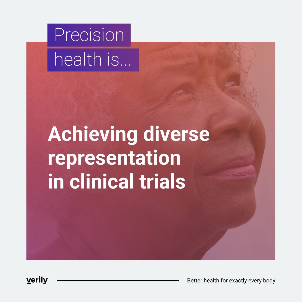 Verily (@verily) on Twitter photo Our new <a href="/ASCPT_ClinPharm/">ASCPT Alexandria</a> paper, co-authored by Verily leaders <a href="/VindellW/">Vindell Washington</a>, Joe Franklin, <a href="/erichhuang/">Erich S. Huang. MD, PhD</a>, Jessica Mega, and <a href="/dramyabernethy/">Amy Abernethy</a>, explores how to achieve representation in #ClinicalResearch and advance #PrecisionHealth for all: bit.ly/3uwk9T1 Our new <a href="/ASCPT_ClinPharm/">ASCPT Alexandria</a> paper, co-authored by Verily leaders <a href="/VindellW/">Vindell Washington</a>, Joe Franklin, <a href="/erichhuang/">Erich S. Huang. MD, PhD</a>, Jessica Mega, and <a href="/dramyabernethy/">Amy Abernethy</a>, explores how to achieve representation in #ClinicalResearch and advance #PrecisionHealth for all: bit.ly/3uwk9T1