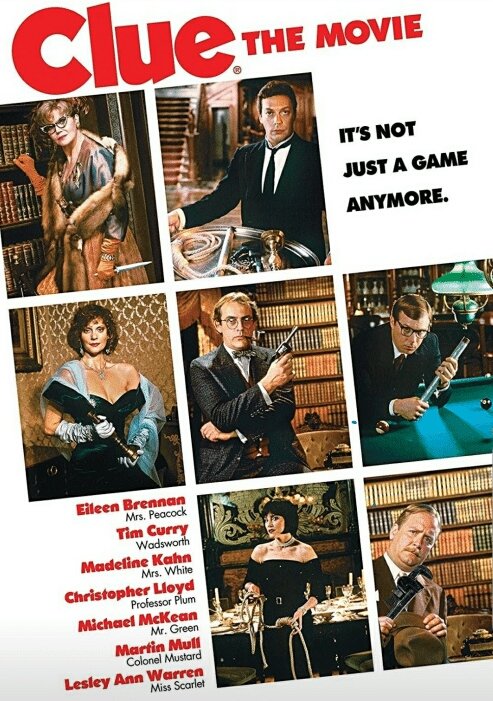 neilbelieves's tweet photo. Clue (1985) - It's been a while since I've rewatched this classic. Have you seen it? #FilmTwitter https://t.co/9XdEY2BShv