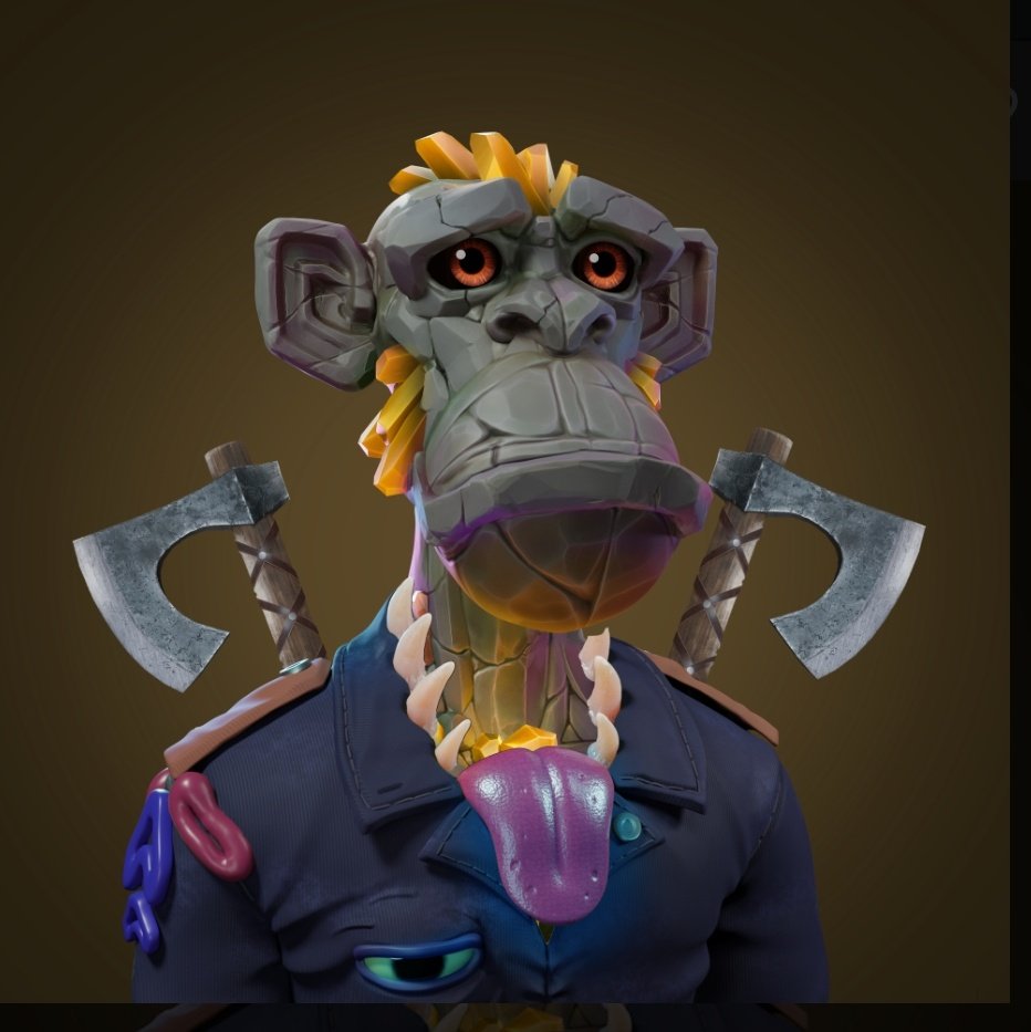 Jeff96047675's tweet photo. @BombNFTs Ape on into @monsterapeclub fantastic Art and awsome community come join the family! https://t.co/bkhH8MIH0R