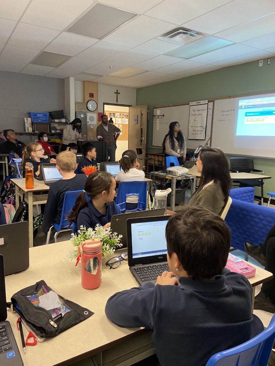 St. Malachy L.E.A.D. Learners Growing in Knowledge with thanks to CEO Travis Ratnam, Co-Founder James Francis, Meaghan Pearson and team for the Game show with our Grade 3's. Thank you Ms. Ratnam for making the team Huddle possible!