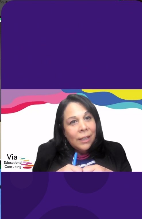 CurriculumBEHC's tweet photo. .@IllinoisALAS Board Member, @rpdelcastillo, & her coauthor, @CloatJulia, sharing their new book! Love your answers re: SOR...media vs research! Want to learn more from them? Watch for information from #IALAS on our upcoming conference in January! #IALASFamilia @LylaNissanSD735 https://t.co/LO62s8Fyqk