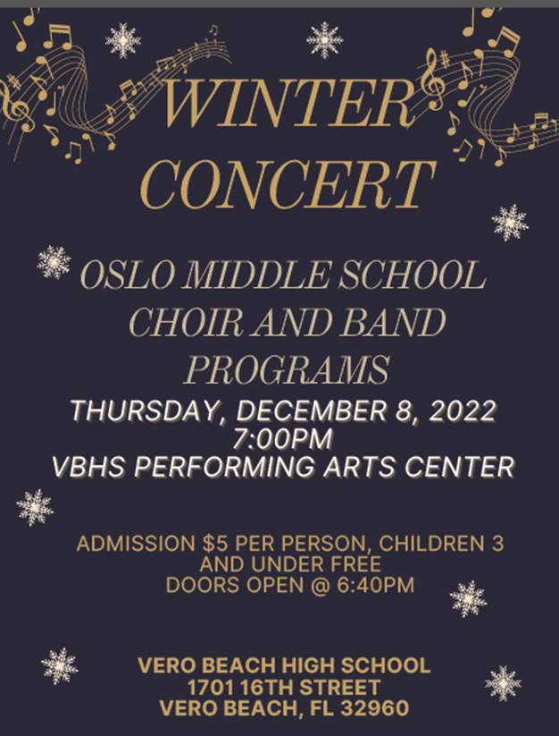 high_veroband's tweet photo. Come out for the OMS band tomorrow night! 🎶🎶🎶 https://t.co/1C2MpIVjBH