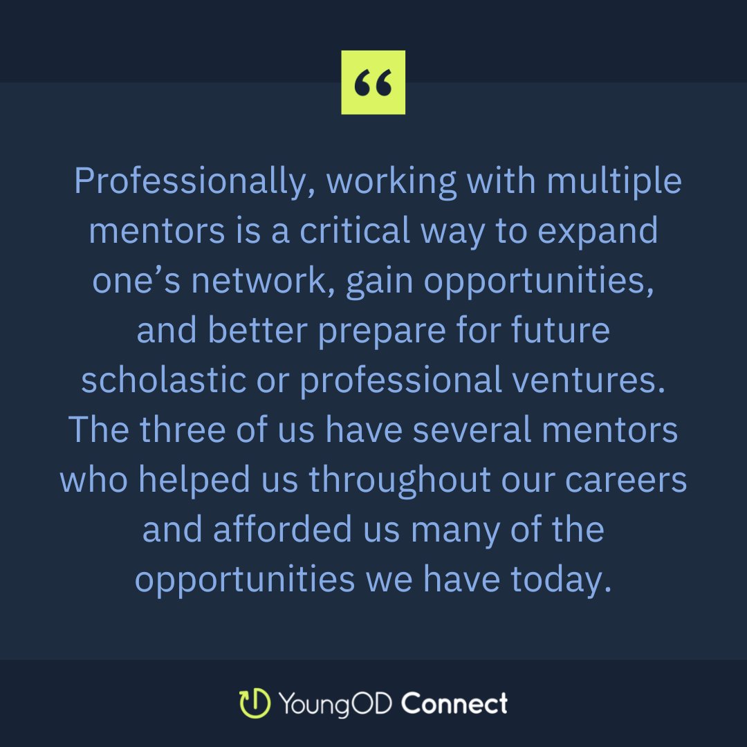 youngODconnect's tweet photo. Many thanks to @modoptometry Chief Medical Editors, #YoungODConnect in this issue's editorial! In our field, we believe there is no better way to give back, than paying it forward. Without the guidance, support, & encouragement of mentors, none of us would be where we are today. https://t.co/N3AHAJemzn
