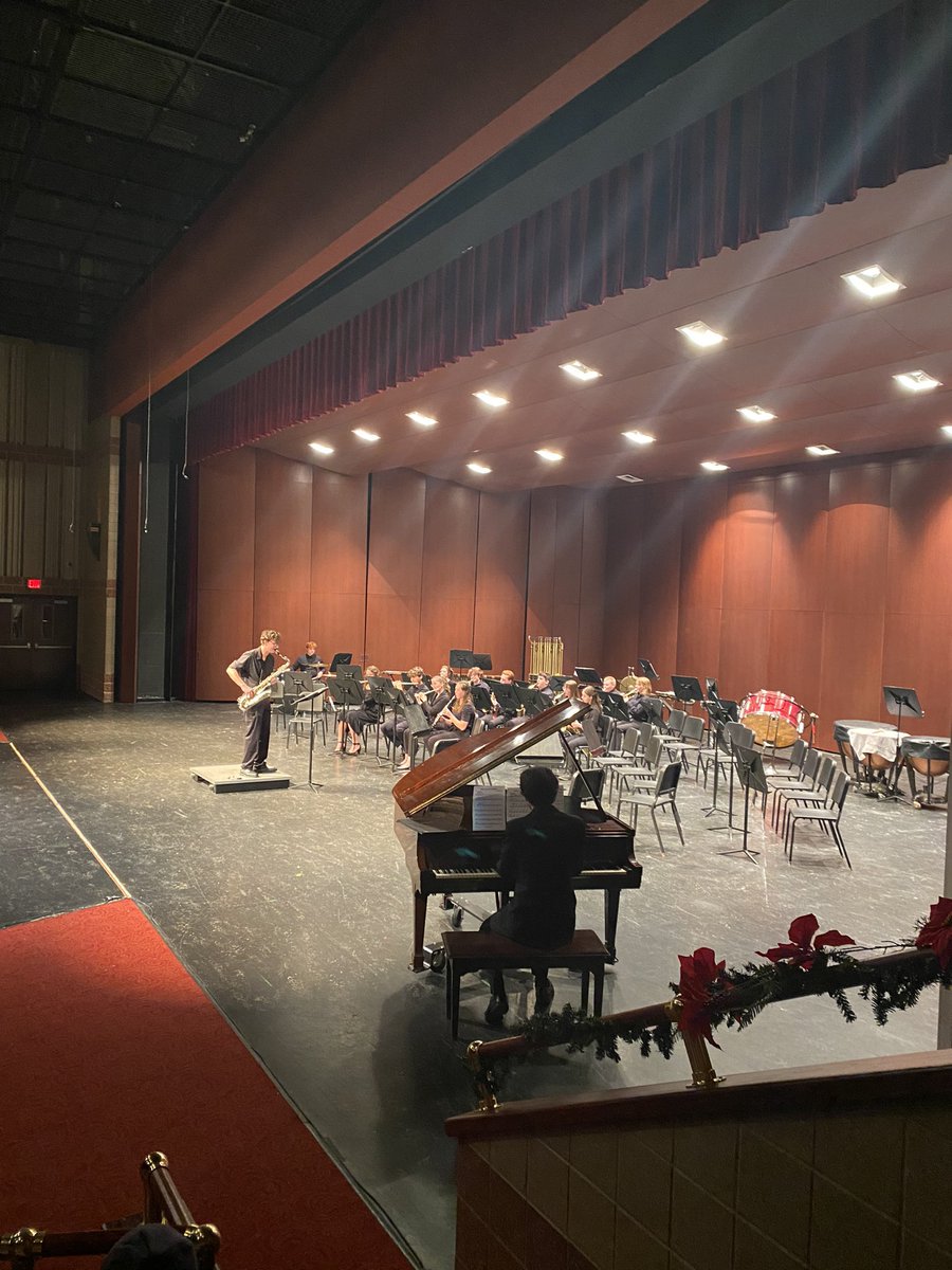 It’s the Holiday season! MHS bands are filling the air with outstanding music. <a href="/masbigreds/">Milan Area Schools</a> #masbigreds