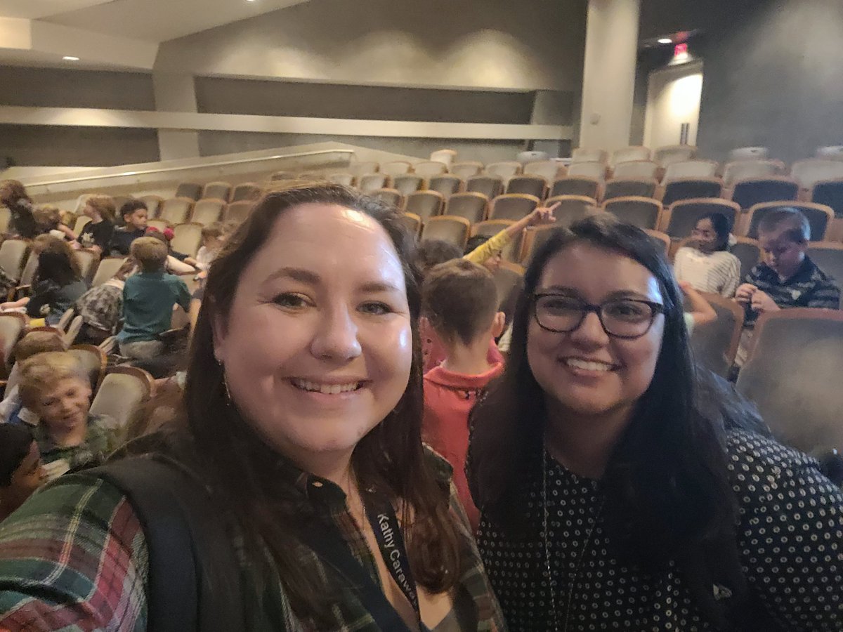 MrsVrazel's tweet photo. Field Trip Days are the best when we get to see the amazing Austin Ballet dance Act 2 of the Nutcracker! #3rdGradeFun #FieldTrip #NutcrackerBallet @CarawayElem https://t.co/HD6BELvgG3