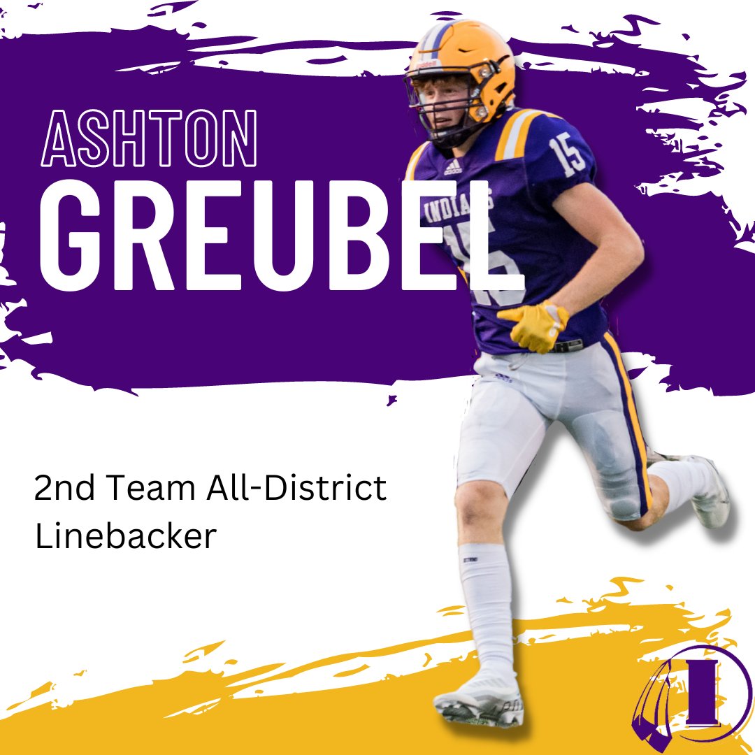IndianolaFB's tweet photo. Second Team 4A District 5--LB
38.5 Tackles, 0.5 Sacks, 6 TFLs, 2 FR, 1 INT https://t.co/kxMQALOZmR