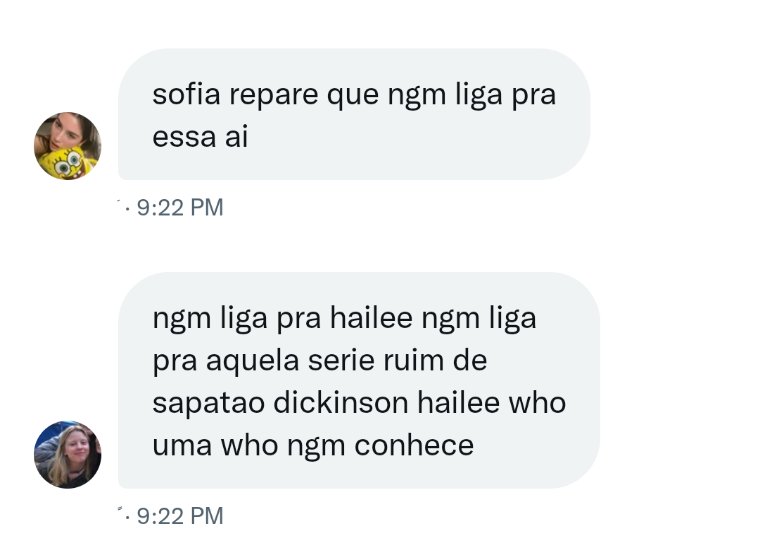tgsacervo's tweet photo. najum haileechifruda falando mal da madelyn cline e sofia percsadie defendo a fav falando mal da rainha hailee steinfeld https://t.co/9zeQNstRwC