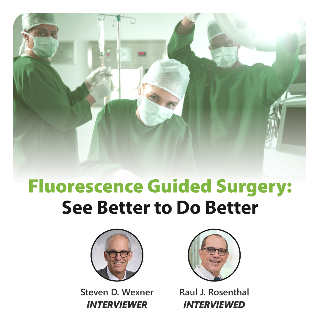 ✔️ Discussion of advances in fluorescence-guided surgery 👉 LINK INTERVIEW: youtube.com/watch?v=DY6DEH… Steven D. Wexner, MD, PhD, FACS, FRCSEng, FRCSEd, speaks with Raul J. Rosenthal, MD, FACS, FASMBS, about how surgeons can use this quickly evolving technology in their practice.