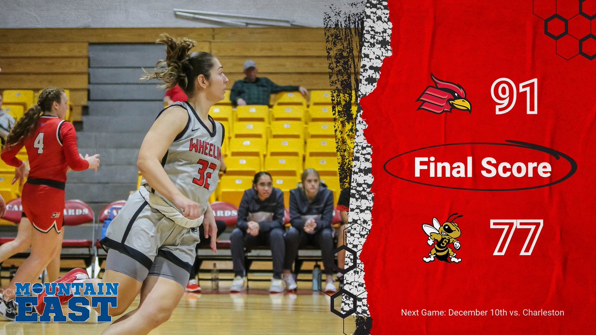 WUCardinals's tweet photo. Game one goes to the Cardinals in a big way as @WU_WBB takes down West Virginia State 91-77. Carla Torrubia Cano has a big day, scoring a career-best 26 points to lead the way as the Cardinals move to 4-1 in MEC play #GoCards https://t.co/Y9ZbH0kwPj