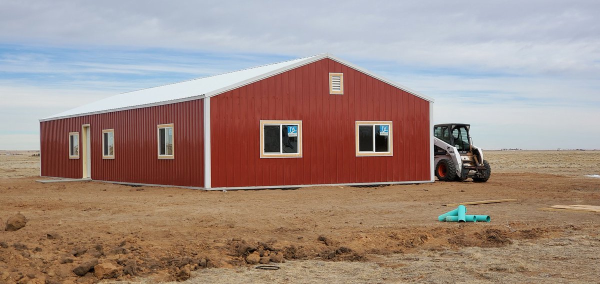 Building our house on 40 acres