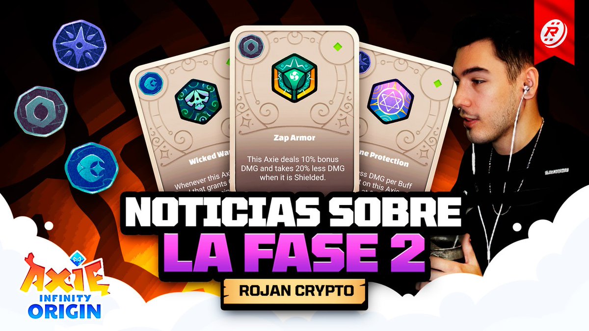 Hoy tuvimos noticias sobre la Fase 2 de <a href="/AxieInfinity/">Axie Infinity</a> 

Se movió la fecha previsoria del parche al 29 de diciembre. 

Analizamos el anuncio y despues las runas y amuletos de todas las clases que faltaban (eran como 5 las que me dejé jajaja)

youtu.be/LYX1AoZH-1c