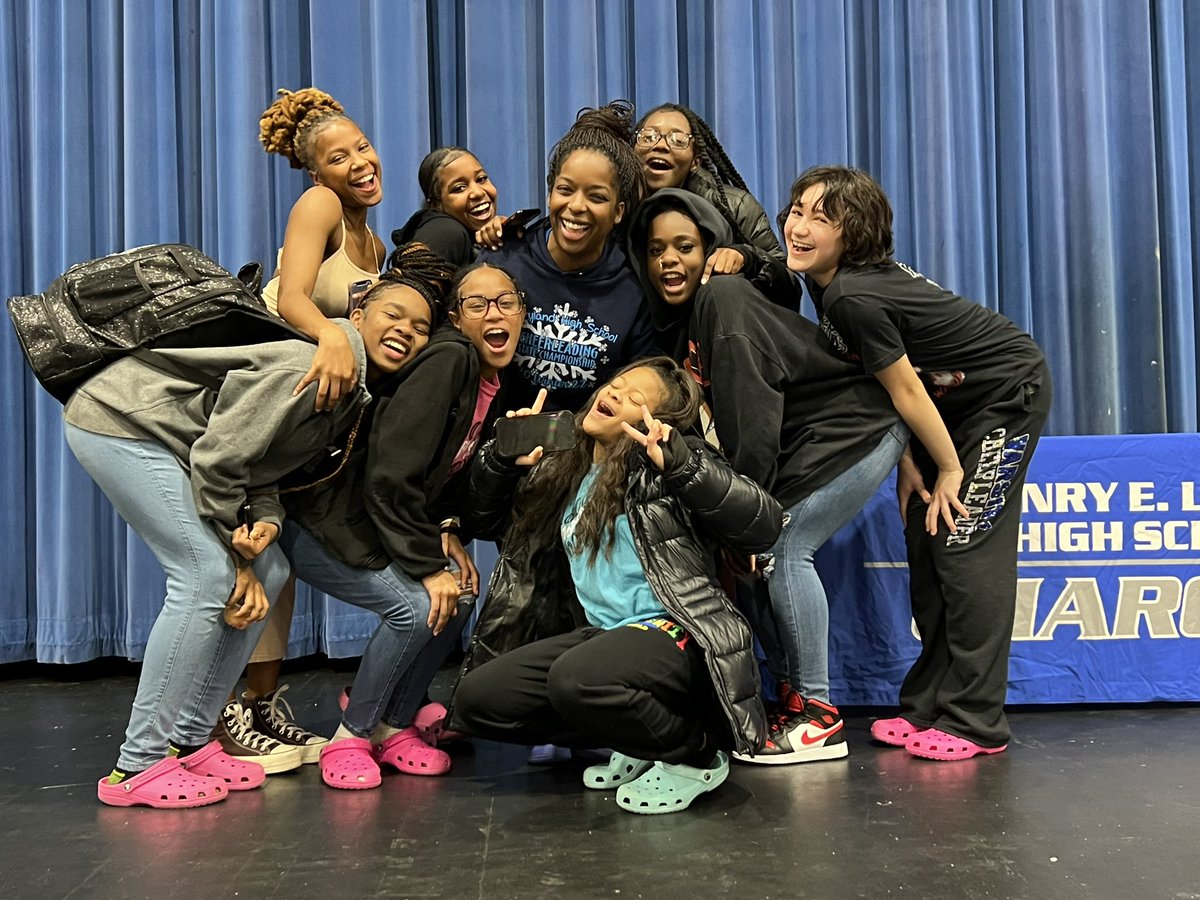 Congratulations to our Cheer Coach Lesley Farquharson! Coach Farq was named as the Spirit Coach of the Year for the state of Maryland. #LackeyPride @LackeySports <a href="/NavarroSupt/">Maria V. Navarro, Ed.D.</a>