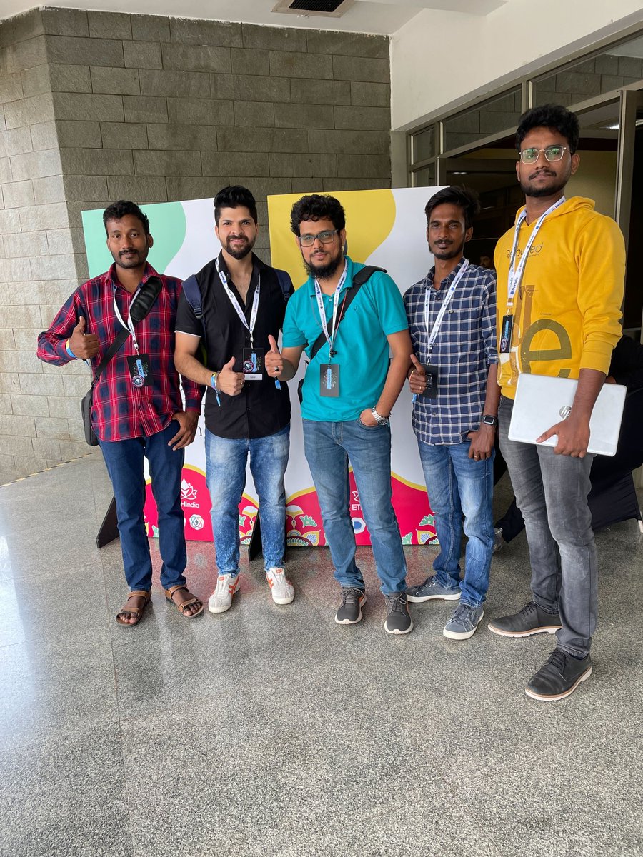 Give a huge round of applause to GIANTs incredible team👏

Top 10 finalist (out of 459 projects) at #ETHIndia2022 🙌

<a href="/leoanbarasanm/">Leo Anbarasan</a>, <a href="/varun_gyan/">Varun Gyanchandani</a>, Toufeeq Pasha, Elangovan, Dhanraj, <a href="/iamshwapno/">Joy Sarkar</a>, <a href="/_jineshdoshi/">Jinesh Doshi</a>

Congratulation, you guys nailed it!

#ETHIndia #ETH #Champs #hackathon