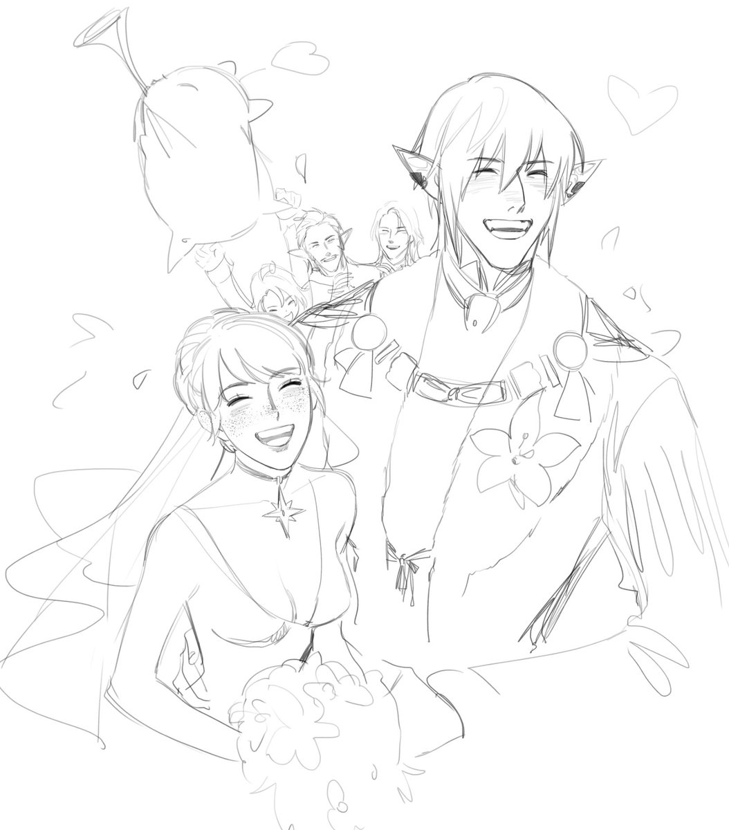 My WoL with Haurchefant 💔 