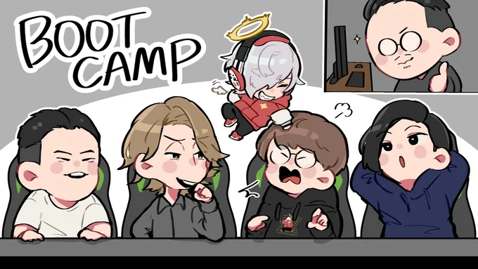 BOOT CAMP🏕️💪🏻
#ヌチョパノグネWIN
#絵ぐいて #スケッチ_fi #大絵
#だるまいずごっほ #しゃかあーと 