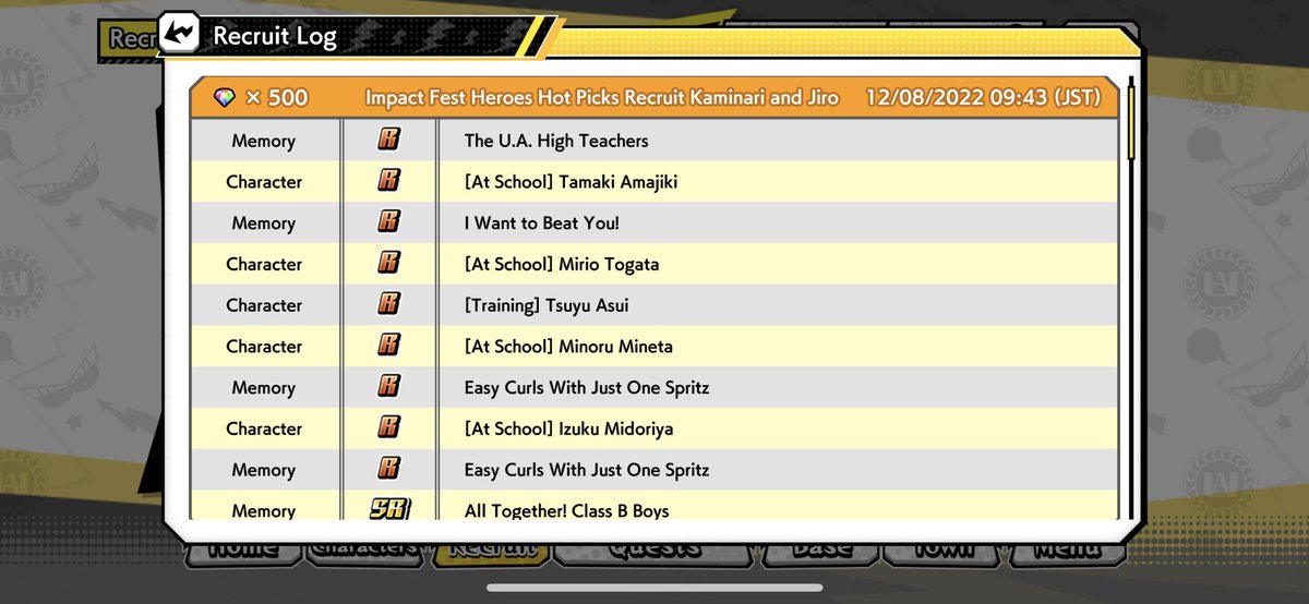 ⁦<a href="/MyHeroUI/">MY HERO ULTRA IMPACT</a>⁩ are you fucking kidding me?! Y’all really call this a “UR 1.5 drop rate summon”? This is the worst drop banner y’all have put out. No cap #DoesNotCutTheChut.