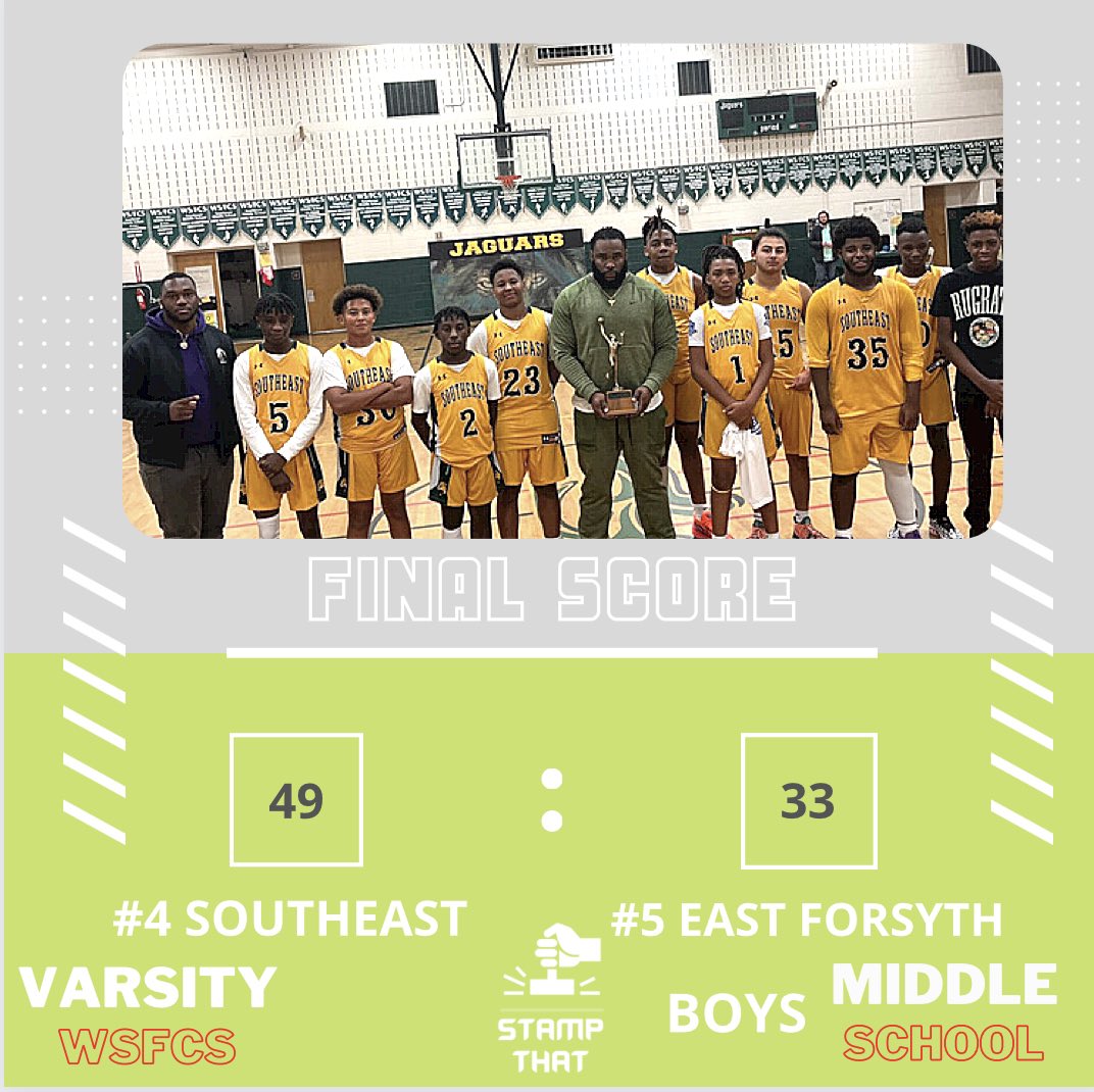 StampThatCorp's tweet photo. Scores from “Wsfcs” Middle School Boys Varsity Basketball 12.7.22 ! #STAMPTHAT🔥😳 https://t.co/uEvpRcLV21