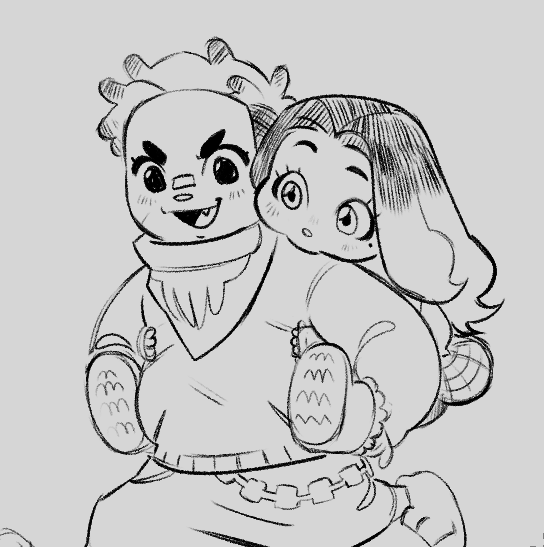 Susie just likes getting piggyback rides from Joey :^) #DBD #DeadbyDaylight https://t.co/QIza4fnDng