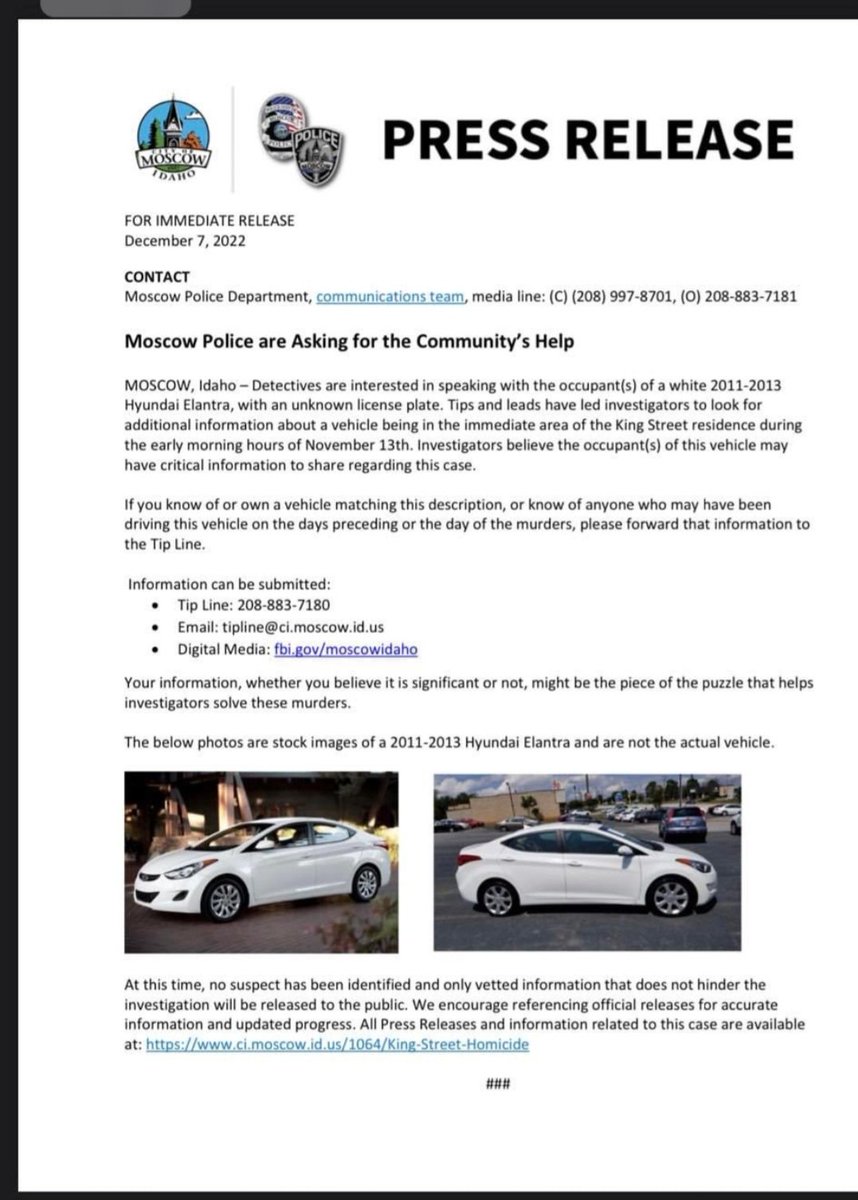 CRITICAL 

Please community, use your platforms to circulate this photo. Idaho LE needs your help!
#Idaho4 
#idahosuspect 
#idahohomicides