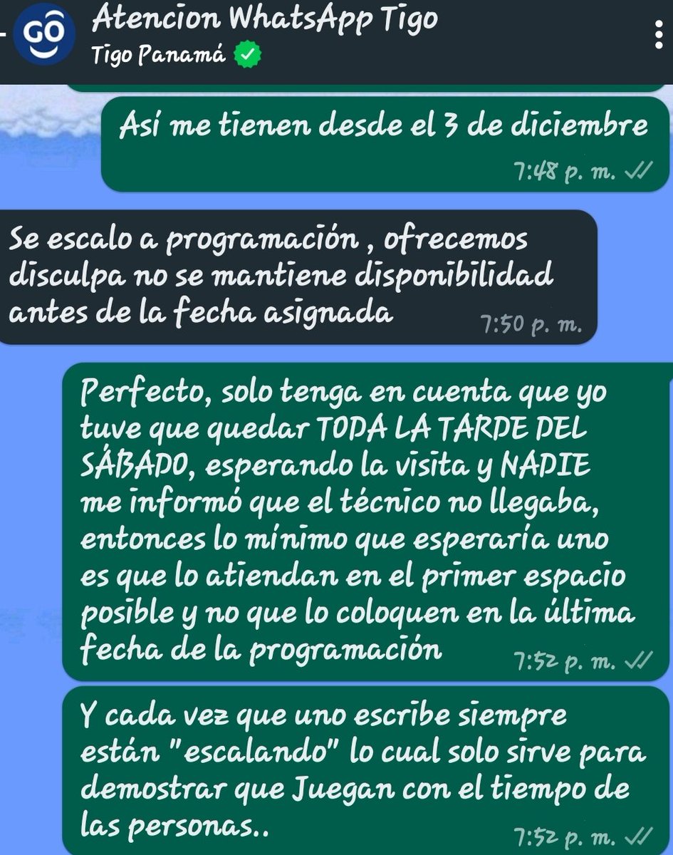 Juanklf1's tweet photo. @TigoPanama para la muestra del desastre de las programaciones con Tigo y sus "escalamientos" https://t.co/TIsuC1uPEp