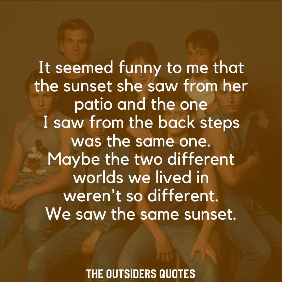 therobinsonread's tweet photo. @robynfoley85 @SISNLESD @XavierJRH Some of my favourite moments in that classroom were reading #TheOutsiders with my Gr. 8 Classes - it’s one of those books that sticks with you & changes you…Our students, like #TheSocs & #TheGreasers, don’t get to choose the circumstances they grow up in. https://t.co/fOrBmhAKDE