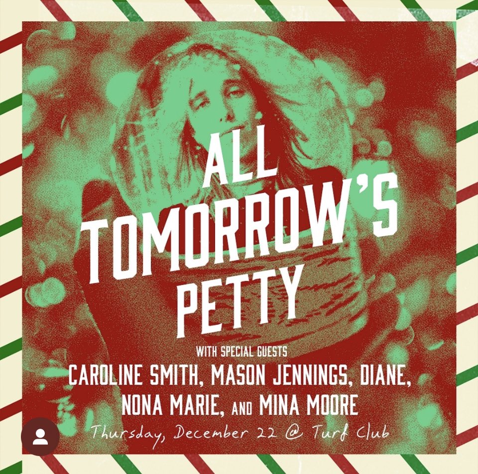 If ya ain’t got tickets to this years Petty holiday party yet … <whip crack sound>. Welcoming beloved buds Caroline Smith, Mason Jennings, Nona Marie, Diane, Mina Moore, and others TBA. Gonna be a night. axs.com/events/456007/…