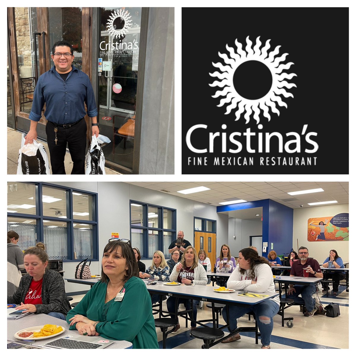 Thank you, @christinasmex for providing chips and salsa for our faculty meeting and helping us #celebrateteachers at the Raider Nation! <a href="/BirdvilleISDPIE/">Birdville ISD Partners in Education</a> #BISDShines #WeAreBirdvilleISD