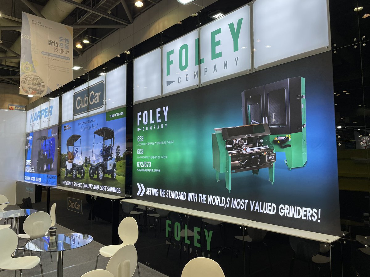 S Korea Golf Show…There’s a reason B-Ray has been the top international distributor multiple times for the brands they represent!  Congrats to Choo Seung Gu (President) and his team from <a href="/Foley_Company/">Foley Company</a> for another great year!#GreatestGrindOnEarth
