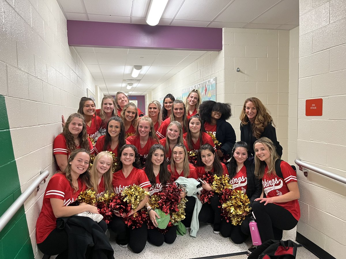 First Red and White Pride assembly of the year was great. Thanks to Mrs. Davis, we had a special appearance by the East Vikings Dance Team.