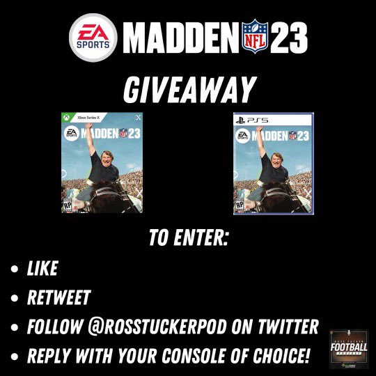 I’ll give away TWO free Madden codes if this gets 1K retweets in next 24 hours.