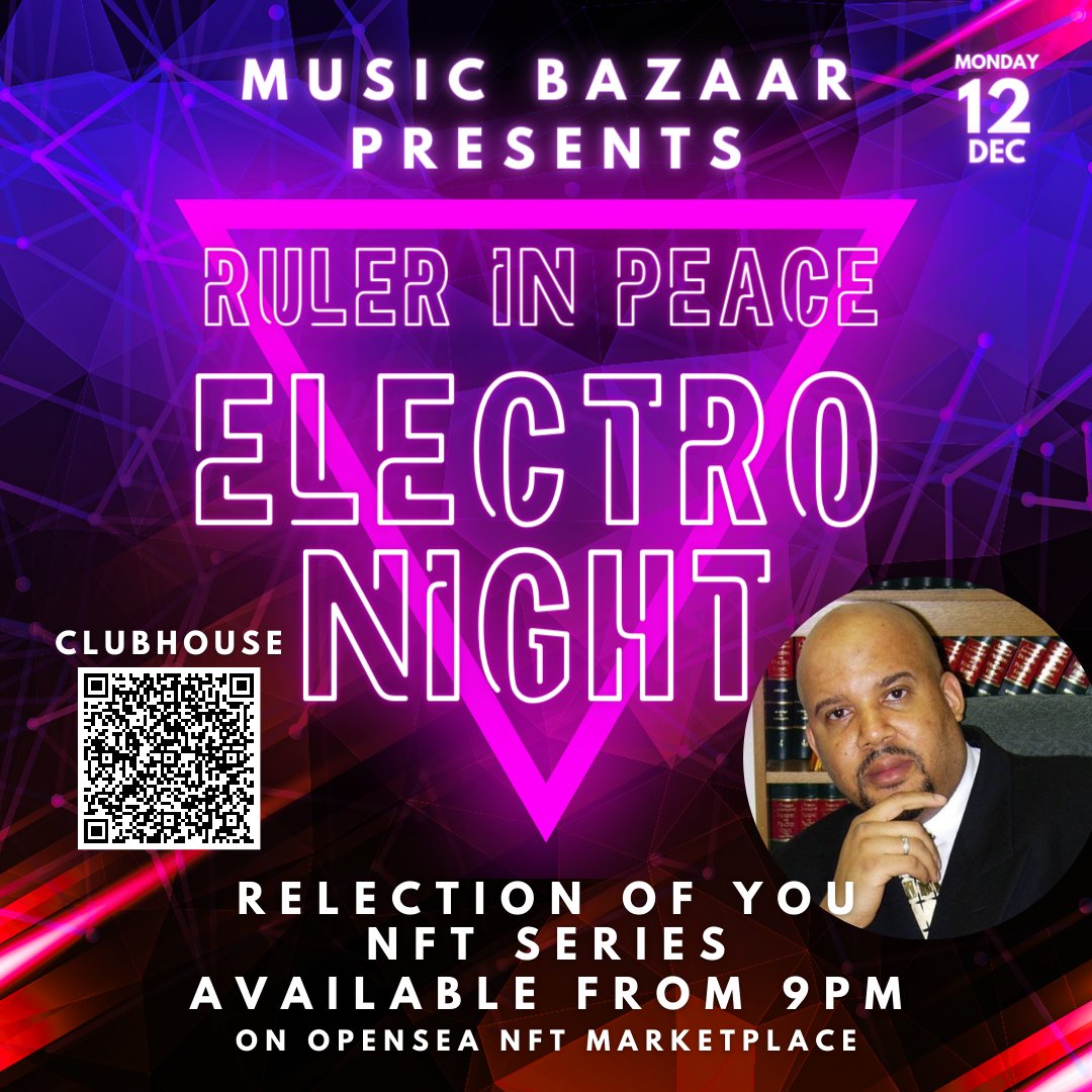 RulerInPeace's tweet photo. Proud to announce my next NFT project, Launching 12-12-22 on Polygon (Matic), titled "Reflections of You".

18 musicpeaces to reduce anxiety &amp; Promote Peace.

#rulerinpeace #nftcommunity #mgen #knowthyselfmusic #rulerinpeace #musicnft #musicnftnews #MusicNFTs https://t.co/T4NHFkHab2