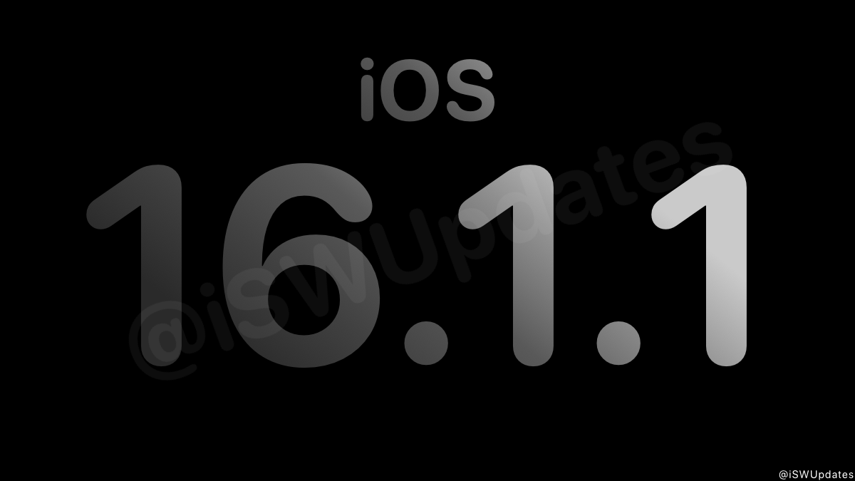 iSWUpdates's tweet image. iOS 16.1.1 (20B101) is no longer being signed. That means, downgrading or upgrading to this version using Finder or iTunes is no longer possible. #iOS #iOS1611