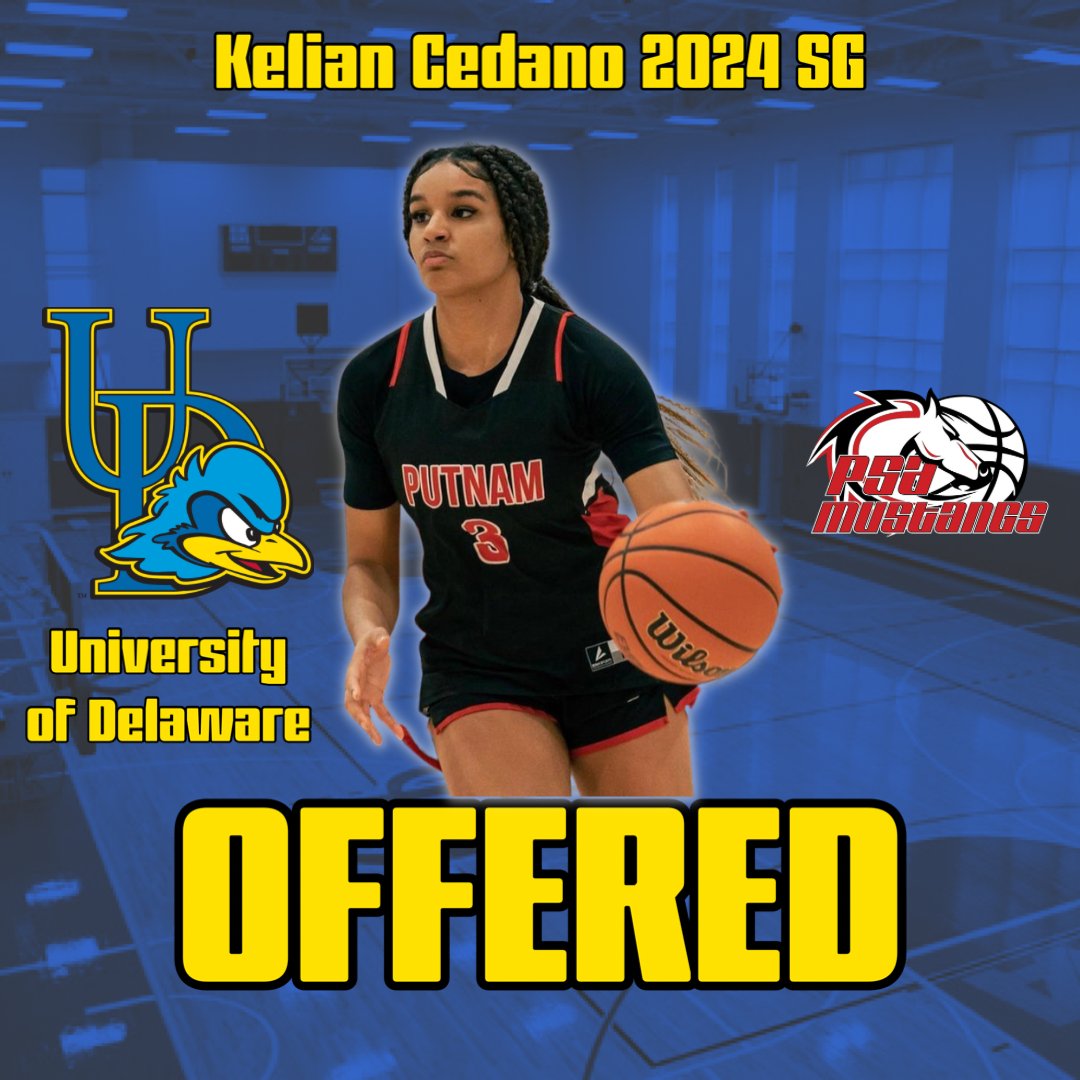 Congratulations <a href="/keliancedano/">KC💦</a> 🔥

<a href="/DelawareWBB/">Delaware Women’s Basketball</a> 

<a href="/CoachDevHill1/">CoachDevHill</a> <a href="/_coachsmith95/">TaNajia Smith</a> <a href="/InsiderExposure/">InsiderExposure</a> <a href="/SheGotGame7/">She Got Game Classic</a> <a href="/BashHoopsNE/">Bash Hudson</a> <a href="/D1WBBCommits/">D1 Women’s BB Commits & Offers</a> <a href="/AthleticsPsa/">PSA_Athletics</a> <a href="/KPannell71/">“KP”</a> <a href="/Will_Ramp/">William Rampersant</a> <a href="/nygauchos/">New York Gauchos</a>