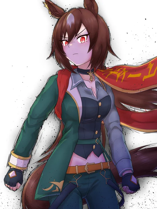 【勝負服ウマ娘をかっこよく描きたいだけ】その2:シリウス#ウマ娘 #シリウスシンボリ 